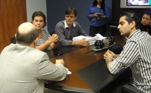 Reunião com o Presidente da Assembléia Legislativa Dep. Riva